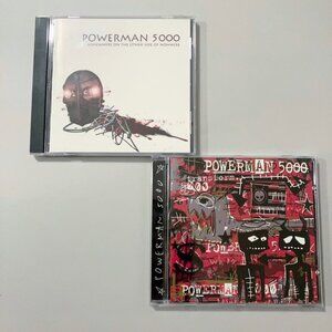2/$30 Powerman 5000‎ CD Bundle Lot